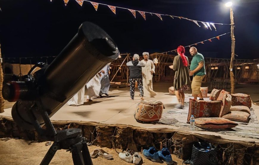 مكادي باي: عشاء بدوي فاخر ومشاهدة النجوم